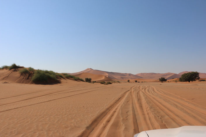 Offroad Strecke zum Sossusvlei