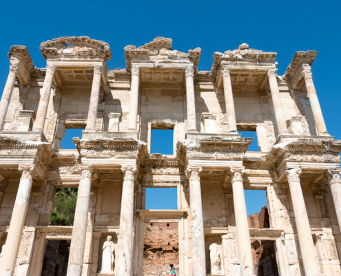 Die Celsus Bibliothek in Ephesos