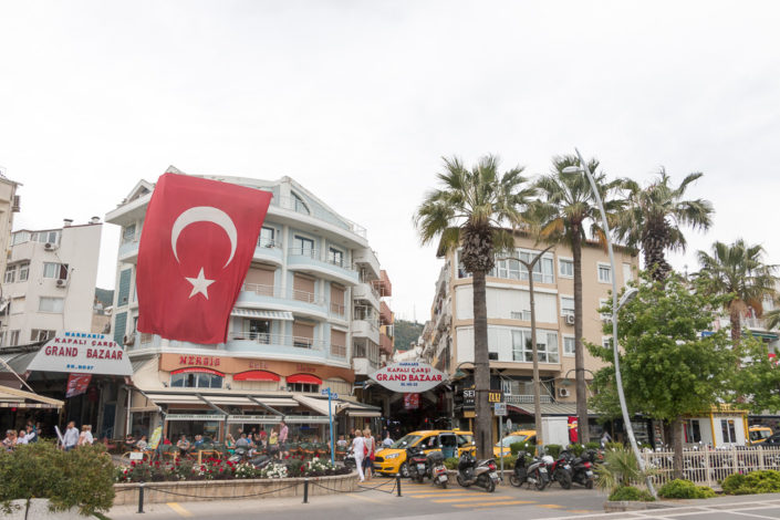 Türkei Flagge Marmaris