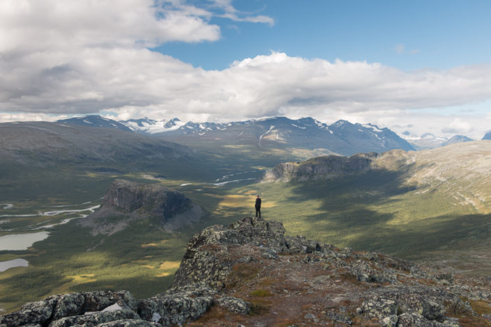 Szenerie Lappland Trekking