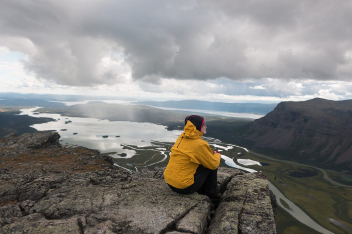 Ausblick Trekking Lappland