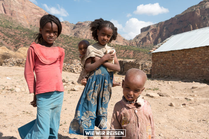 Kinder in Gheralta - Äthiopien