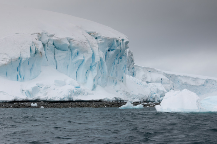 Glestcher auf der Lemaire Insel in der Antarktis